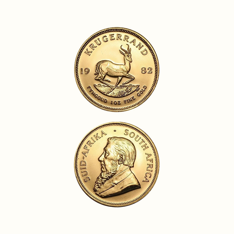 Moneda de oro Krugerrand